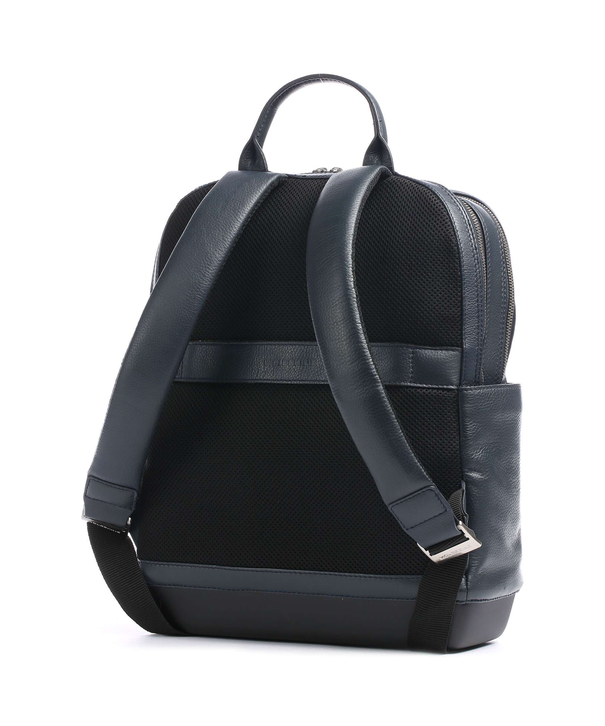 Moleskine Classic Leather Backpack sapphire blue
