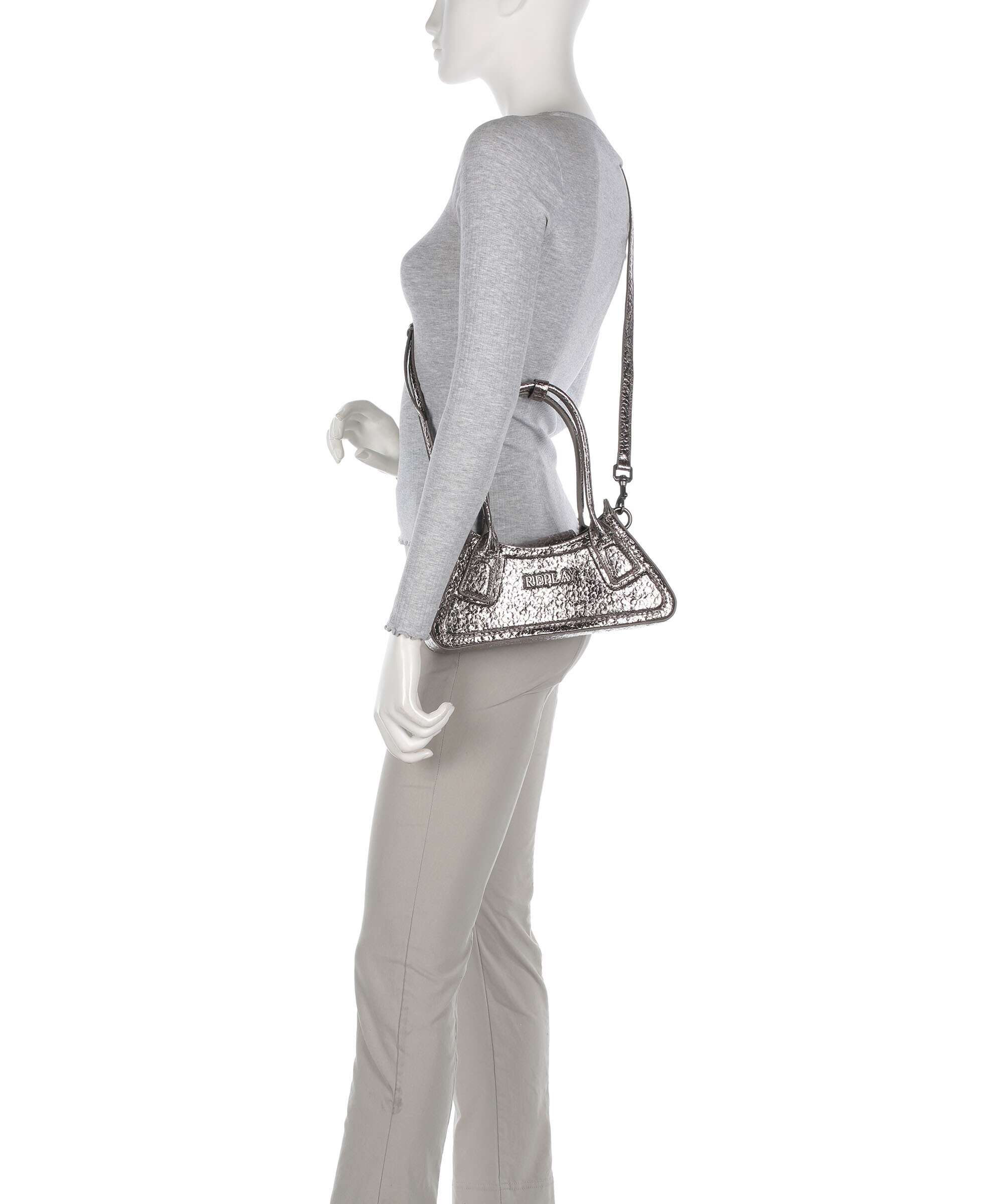 Replay Shoulder bag gunmetal