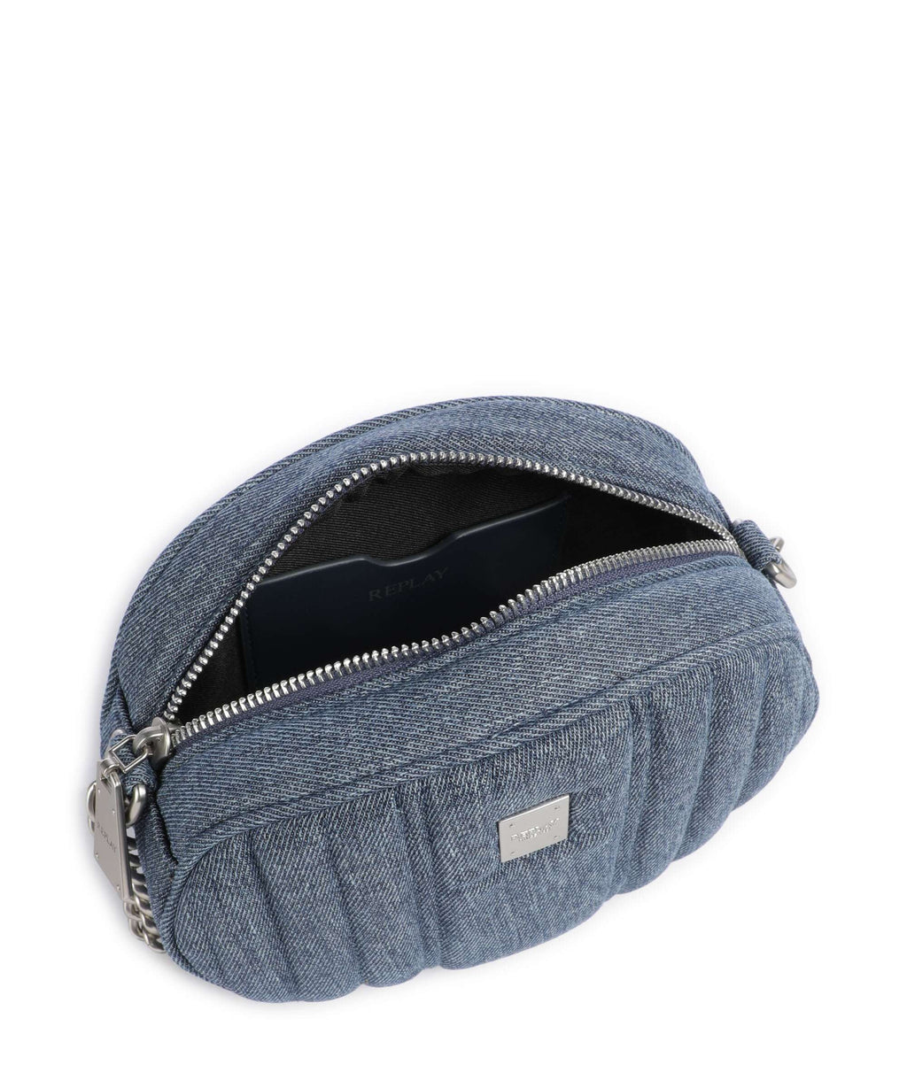 Replay Crossbody bag blue denim