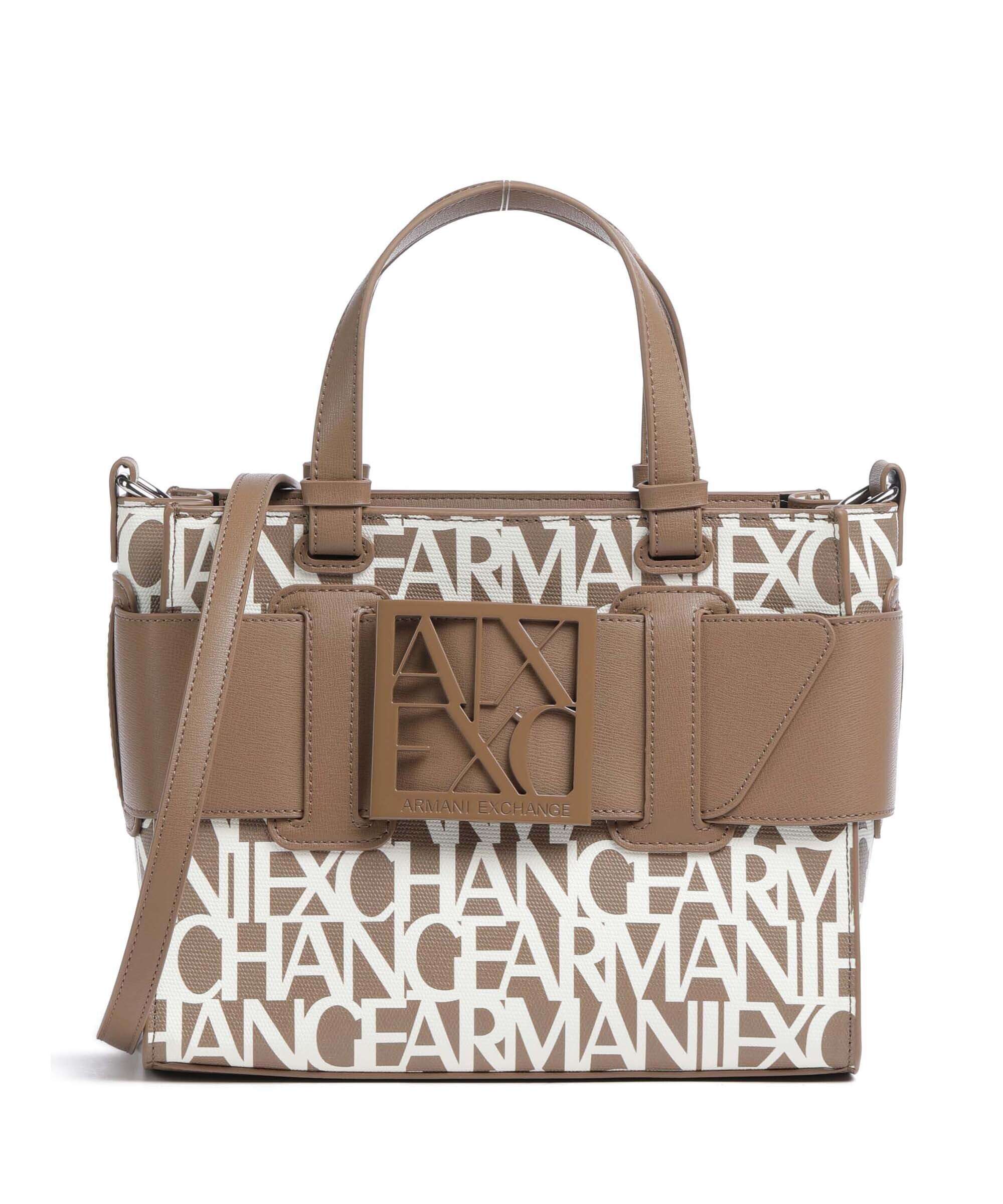 Armani Exchange Susie M Handbag white/pisco