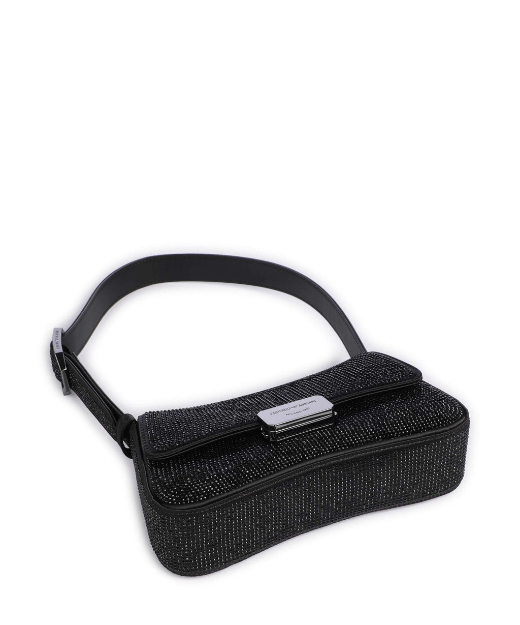 Emporio Armani Cassandra Shoulder bag nero/jet black