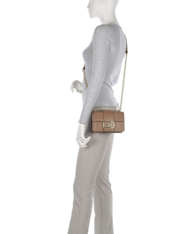 Armani Exchange Jodie S Shoulder bag dark pisco