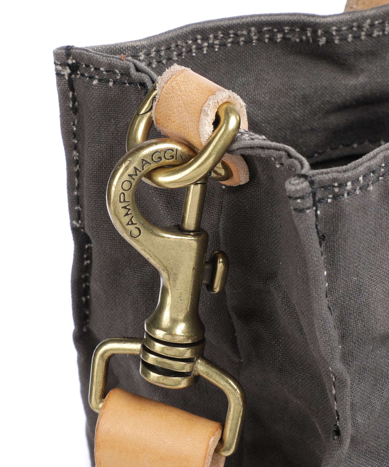 Campomaggi Tote bag grey/natural/silver