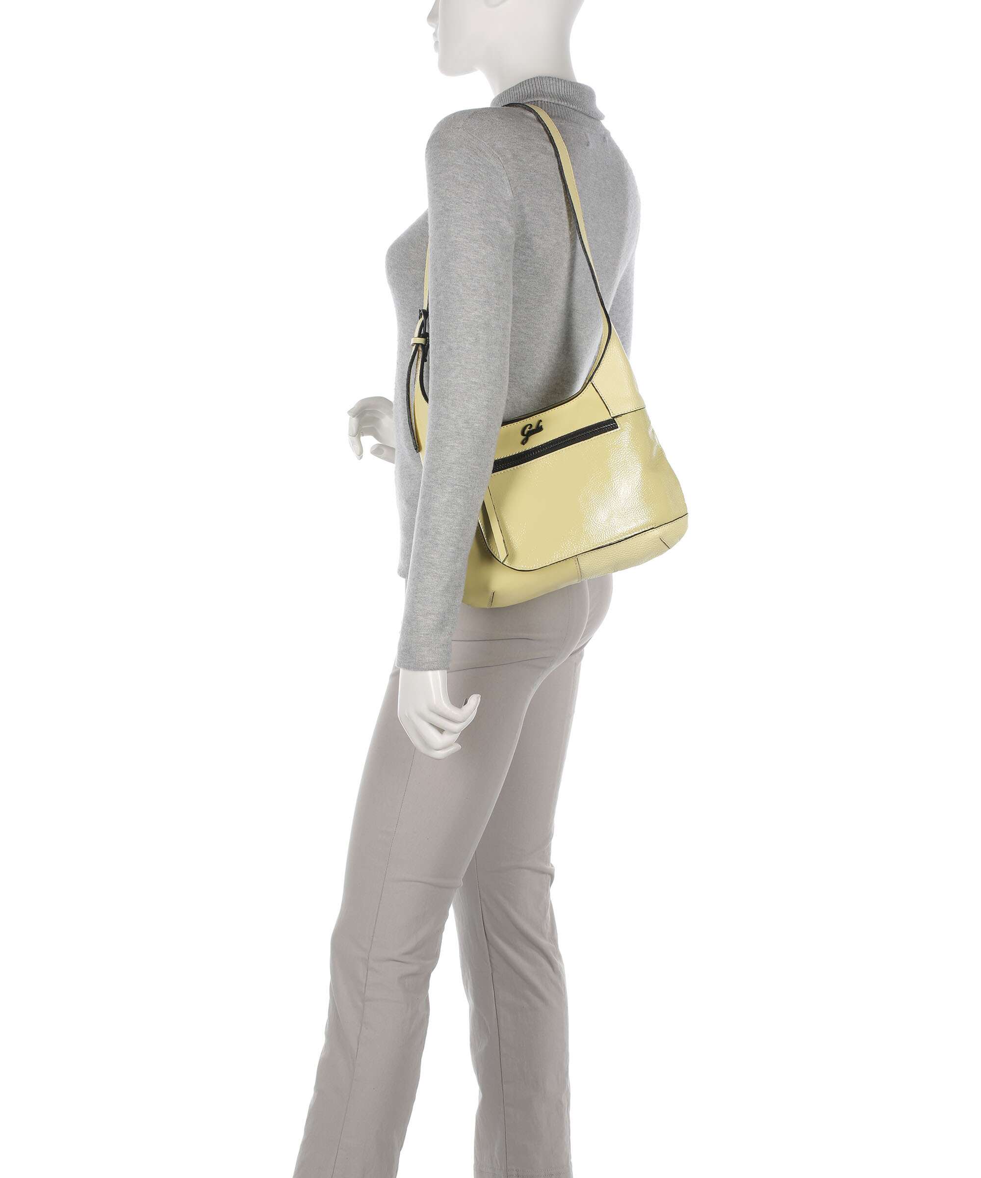 Gabs Mirta M Hobo bag light yellow