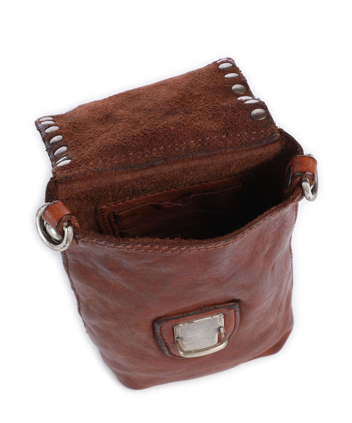 Campomaggi Phone bag cognac