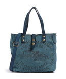 Campomaggi Sac à main beige/zaffiro/moro