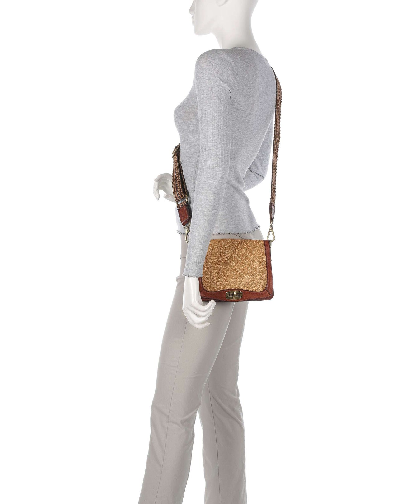 Campomaggi Shoulder bag naturale/congac