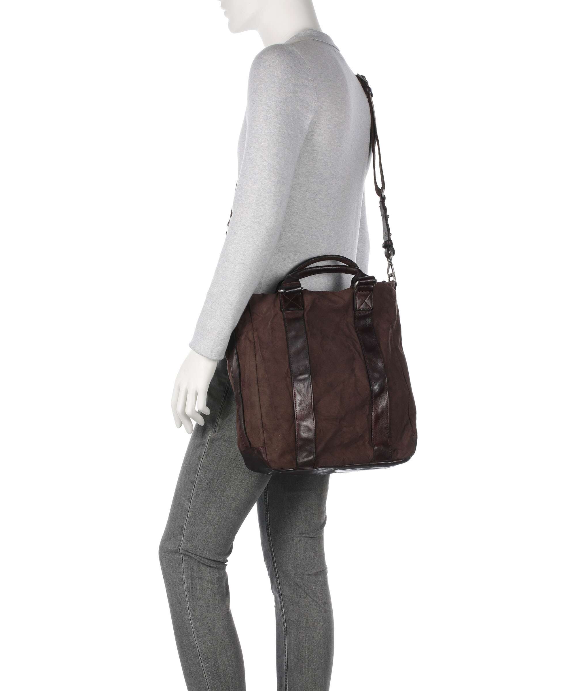 Campomaggi Handbag verde militare/moro