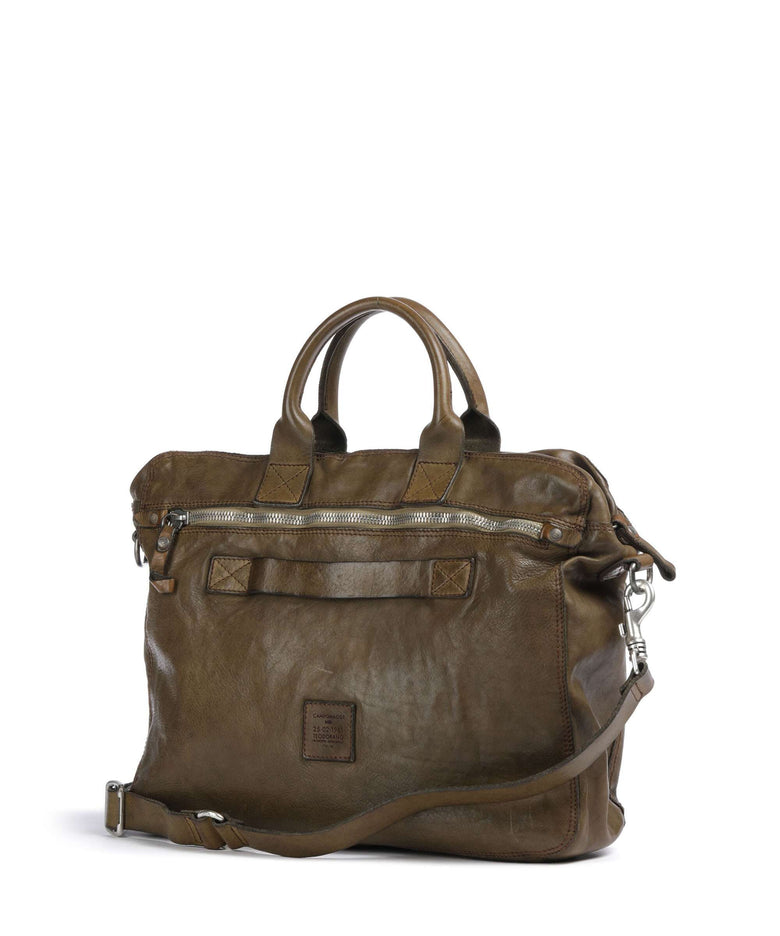 Campomaggi Briefcase verde militare