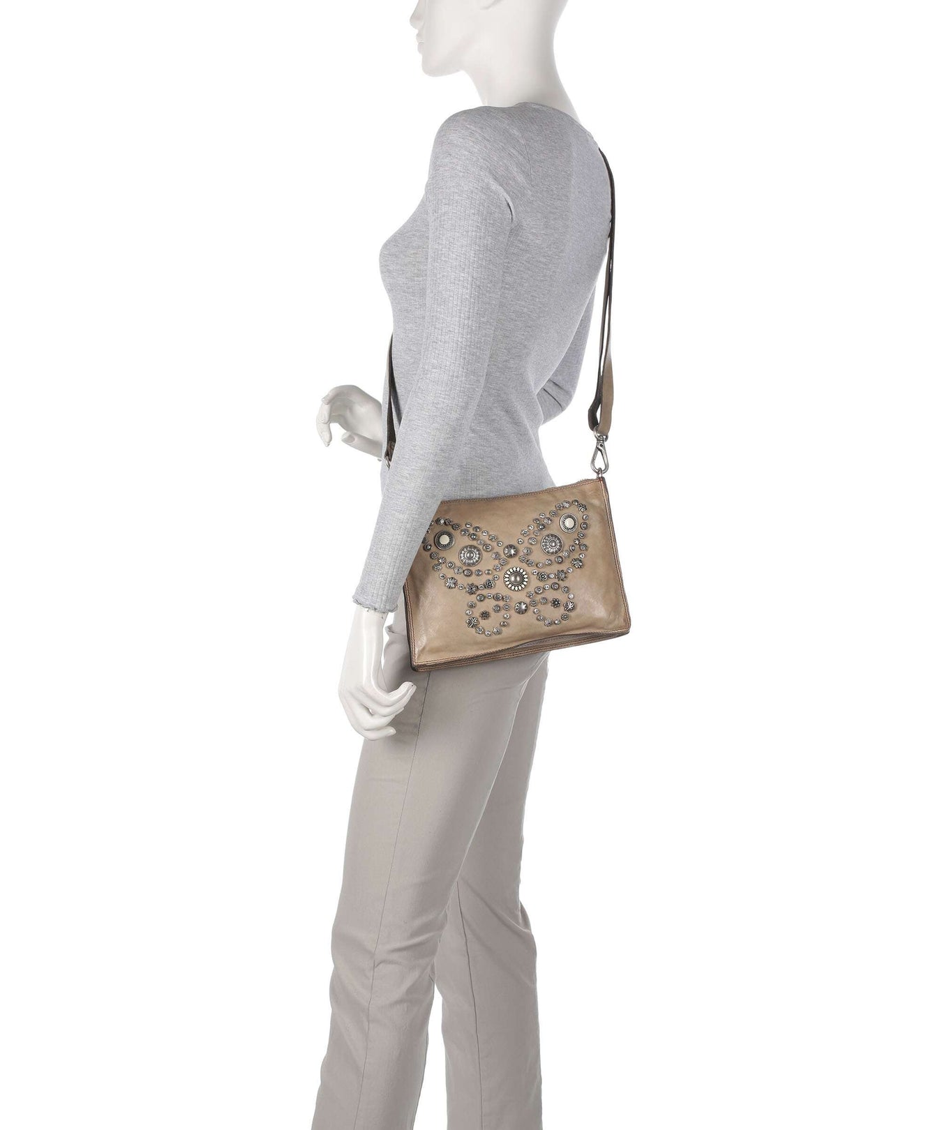 Campomaggi Shoulder bag ghiaccio