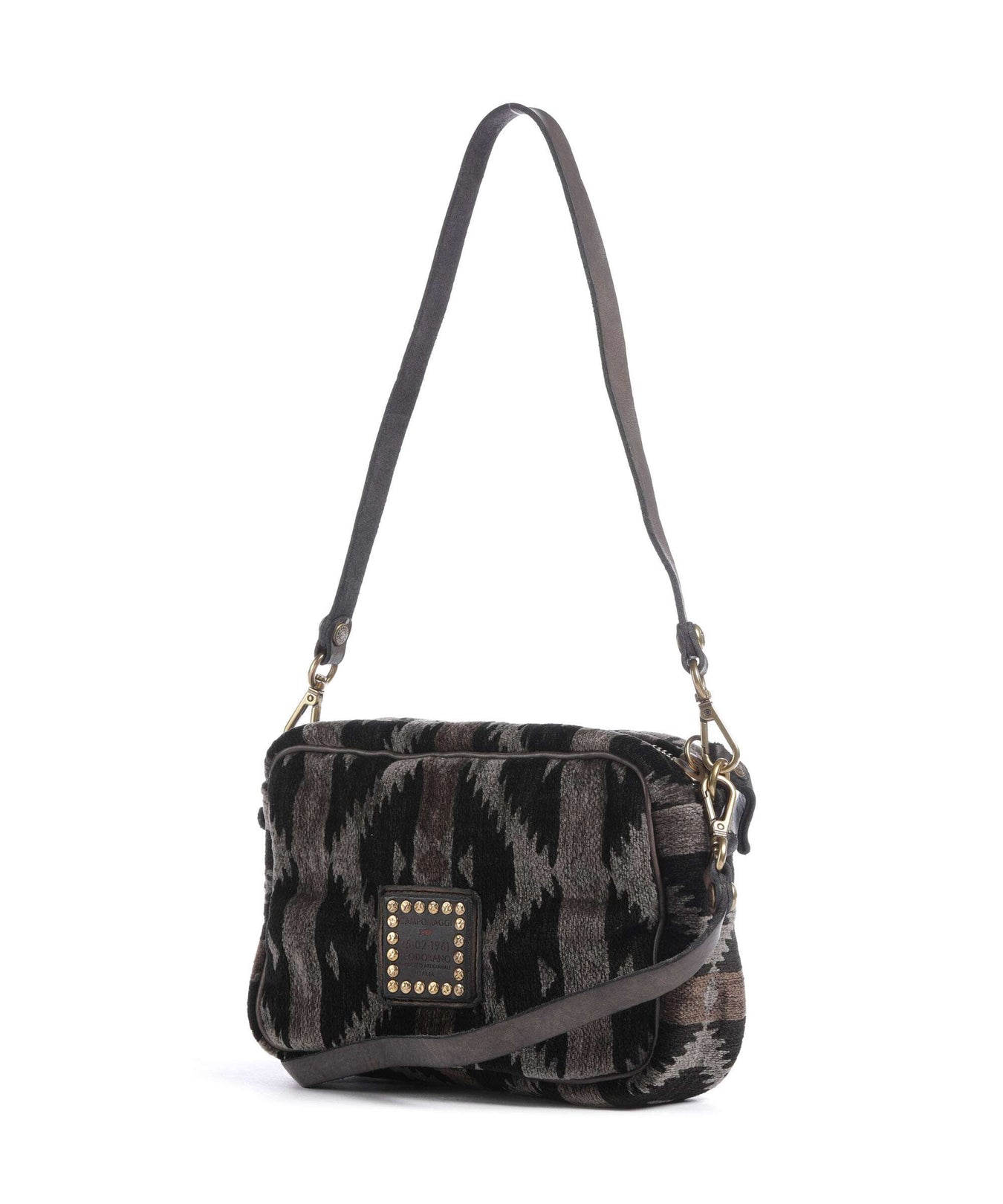 Campomaggi Shoulder bag grigio/panna