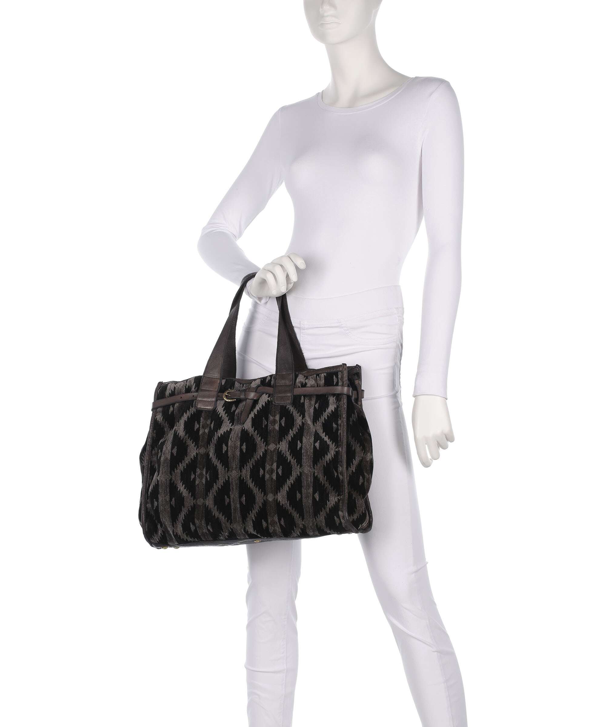 Campomaggi Handbag grigio/panna