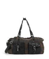 Campomaggi Weekender scozzese fuxia/nero