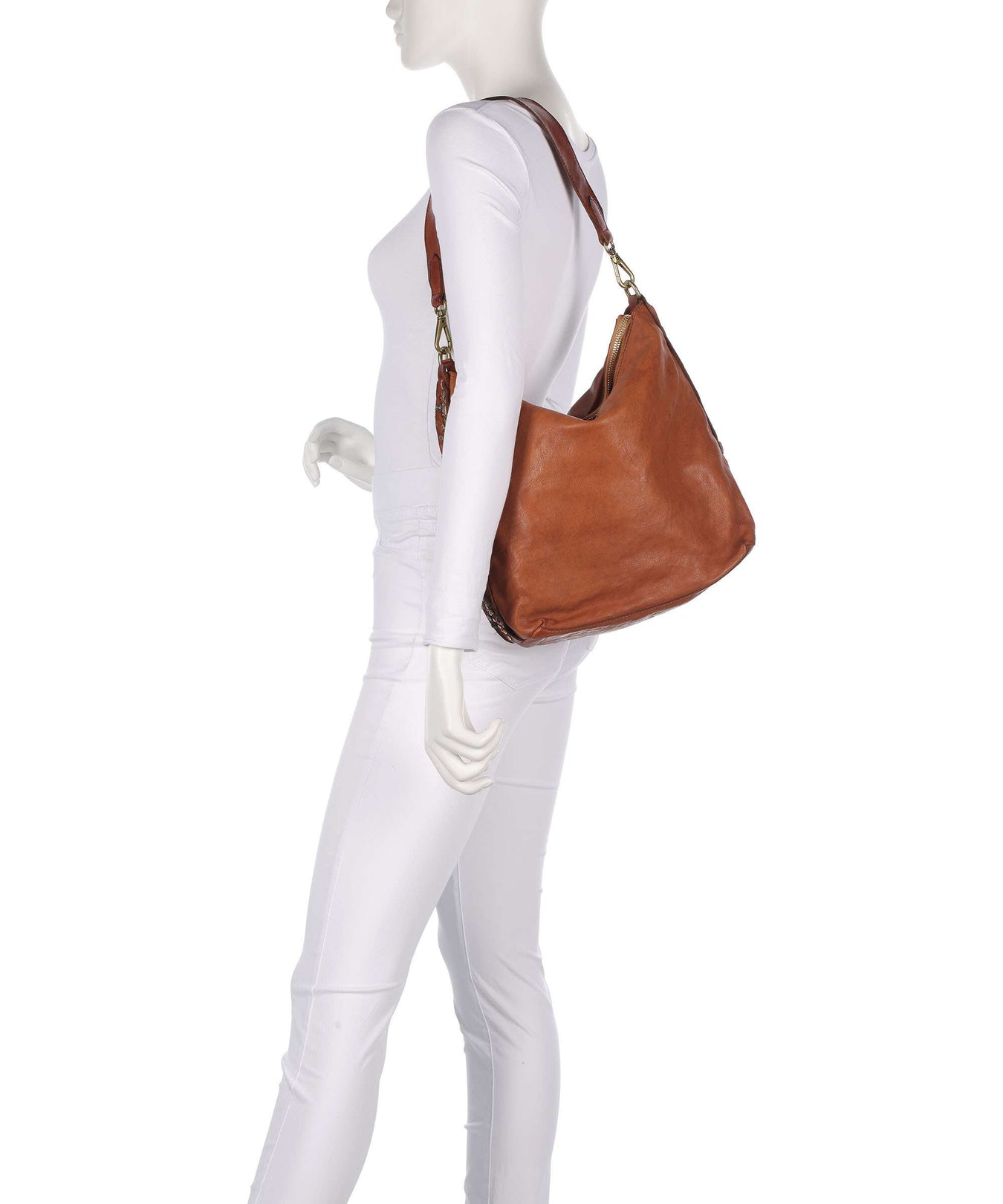 Campomaggi Hobo bag cognac