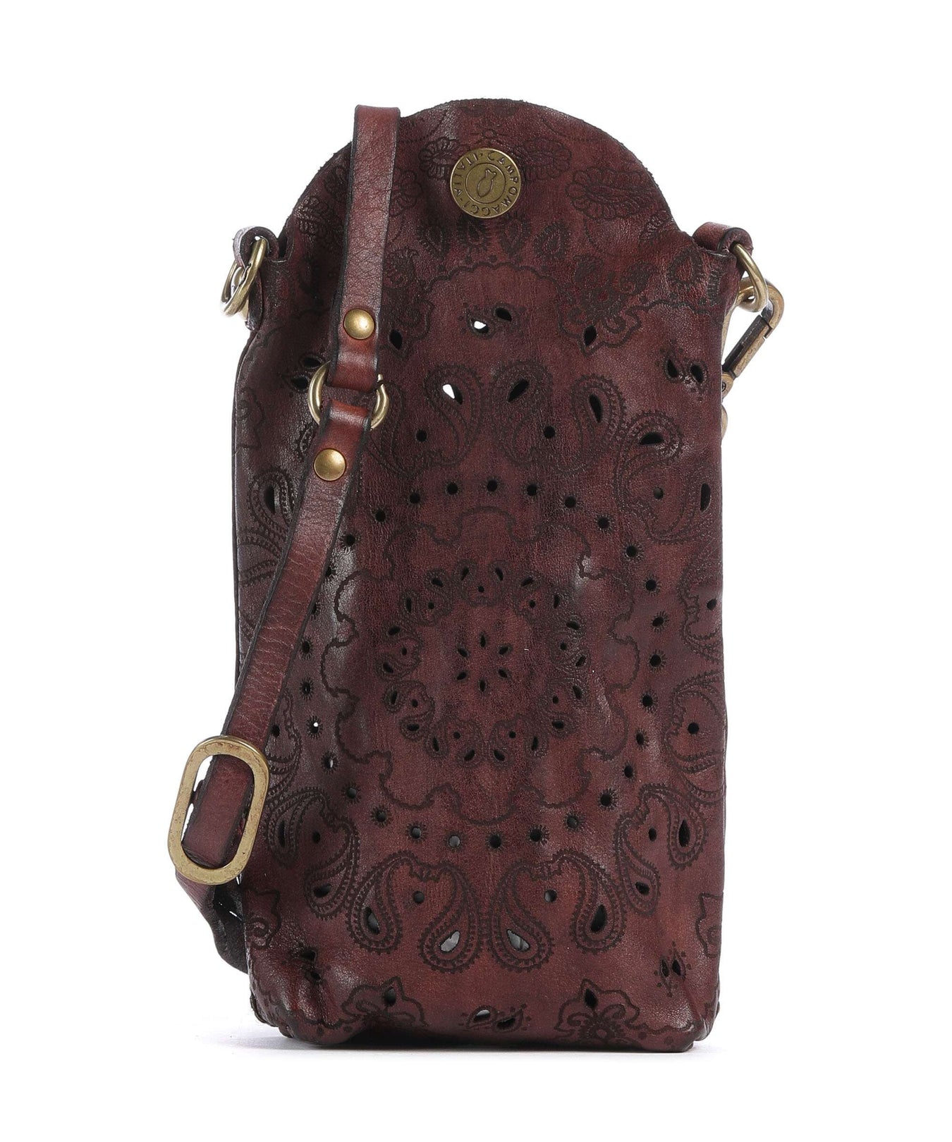 Campomaggi Phone bag borgogna