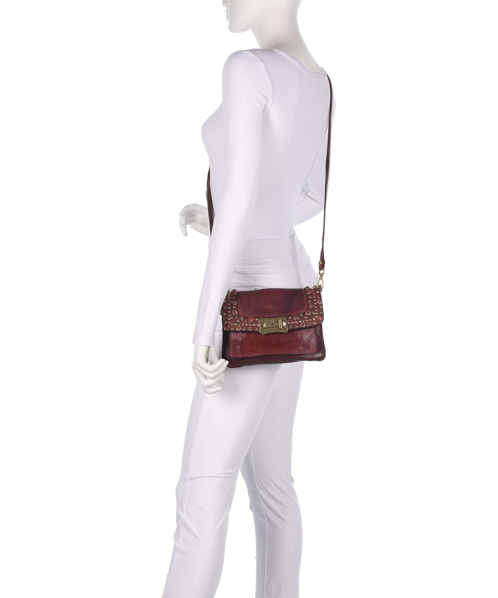 Campomaggi Shoulder bag borgogna