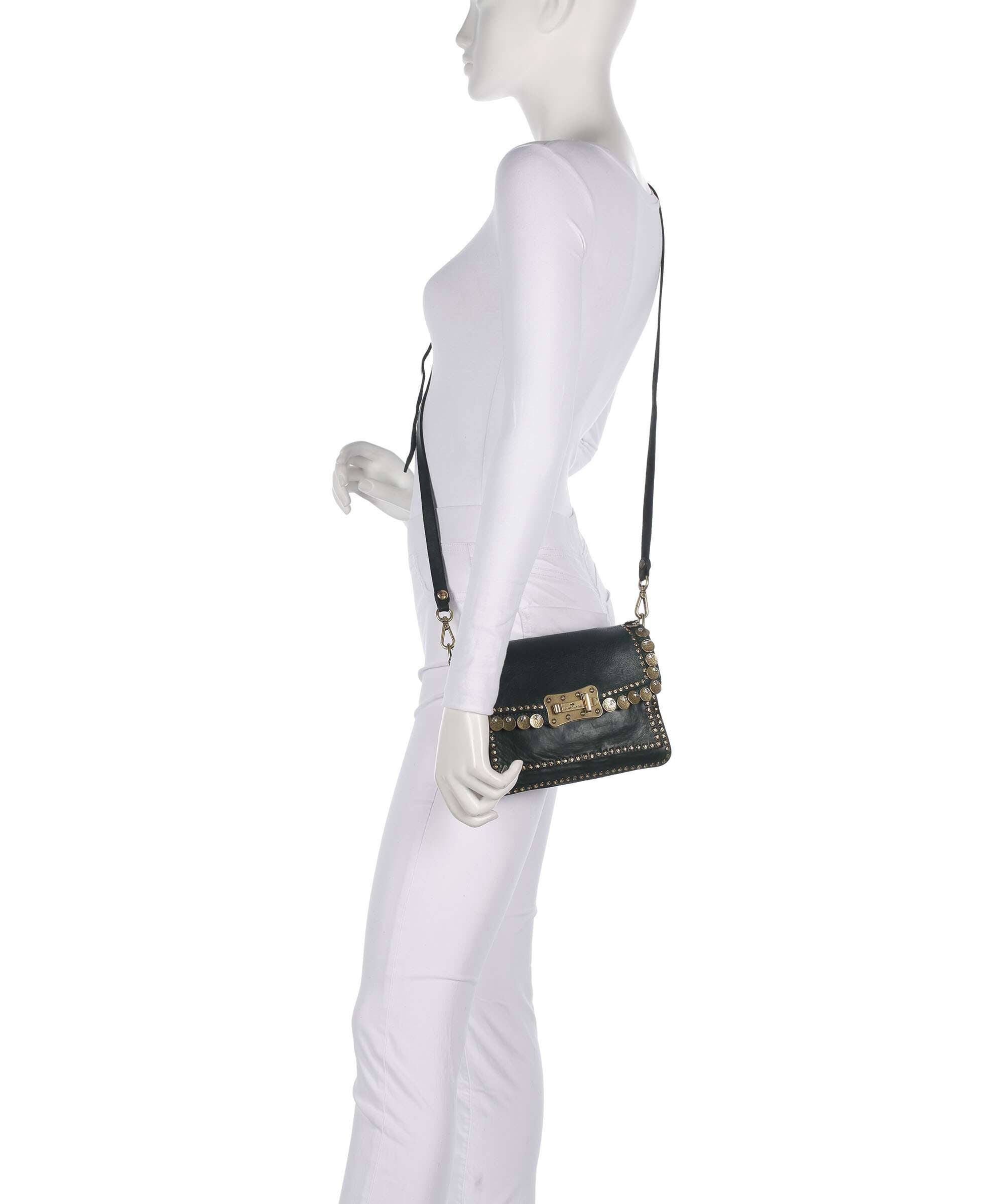 Campomaggi Shoulder bag green bottle