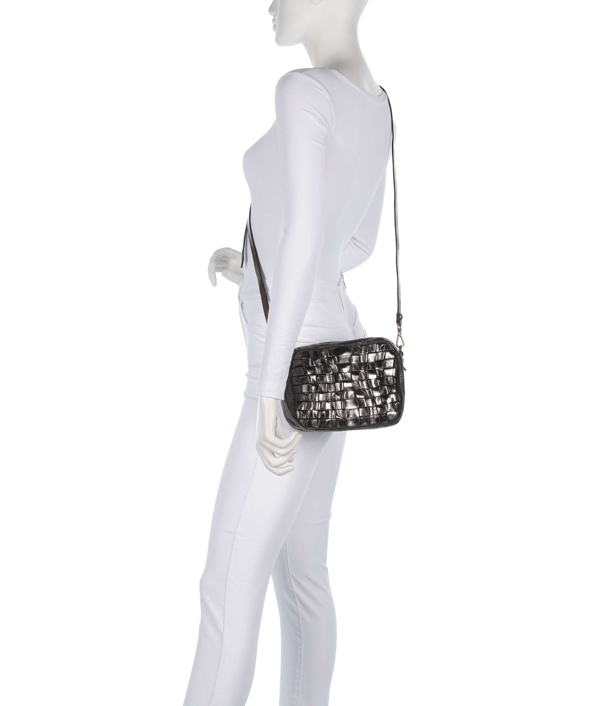 Campomaggi Shoulder bag lead grey
