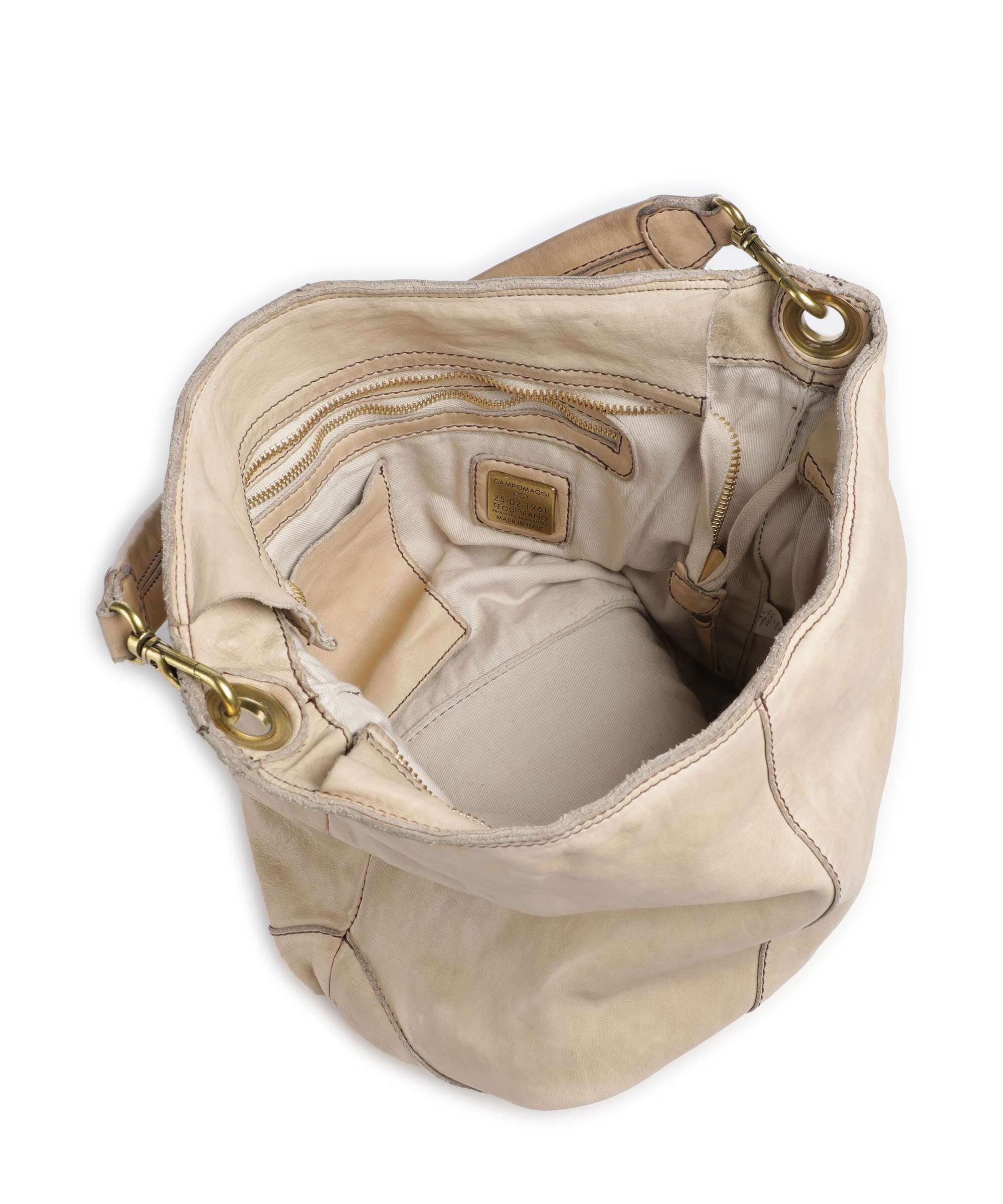 Campomaggi Hobo bag ice