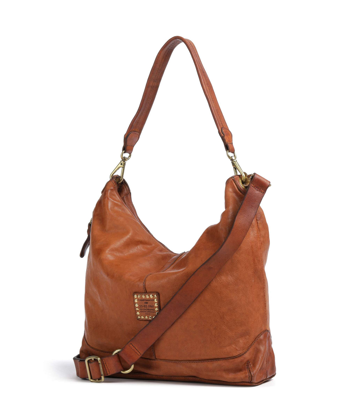 Campomaggi Hobo bag cognac
