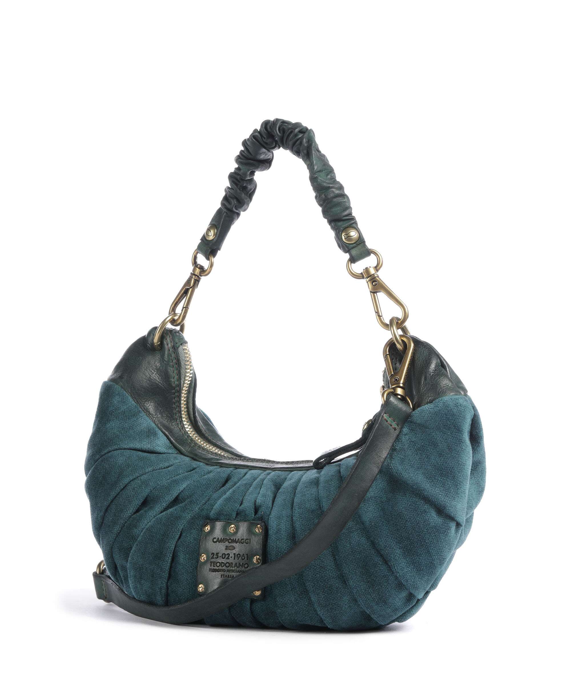 Campomaggi Hobo bag petrolium