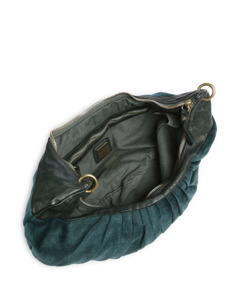 Campomaggi Hobo bag petrolium