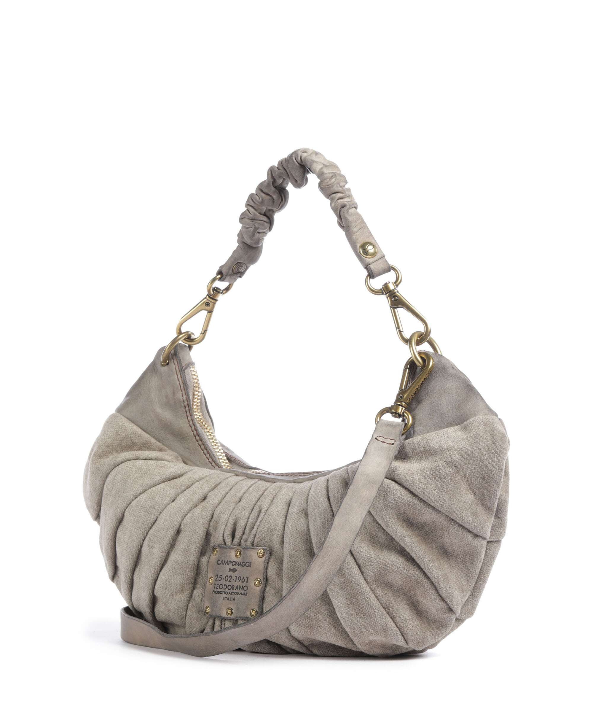 Campomaggi Hobo bag cement