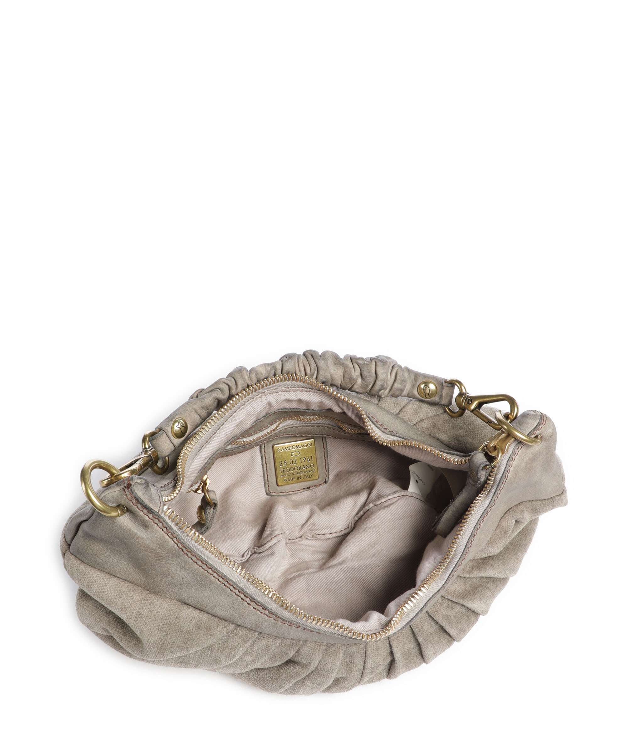 Campomaggi Hobo bag cement