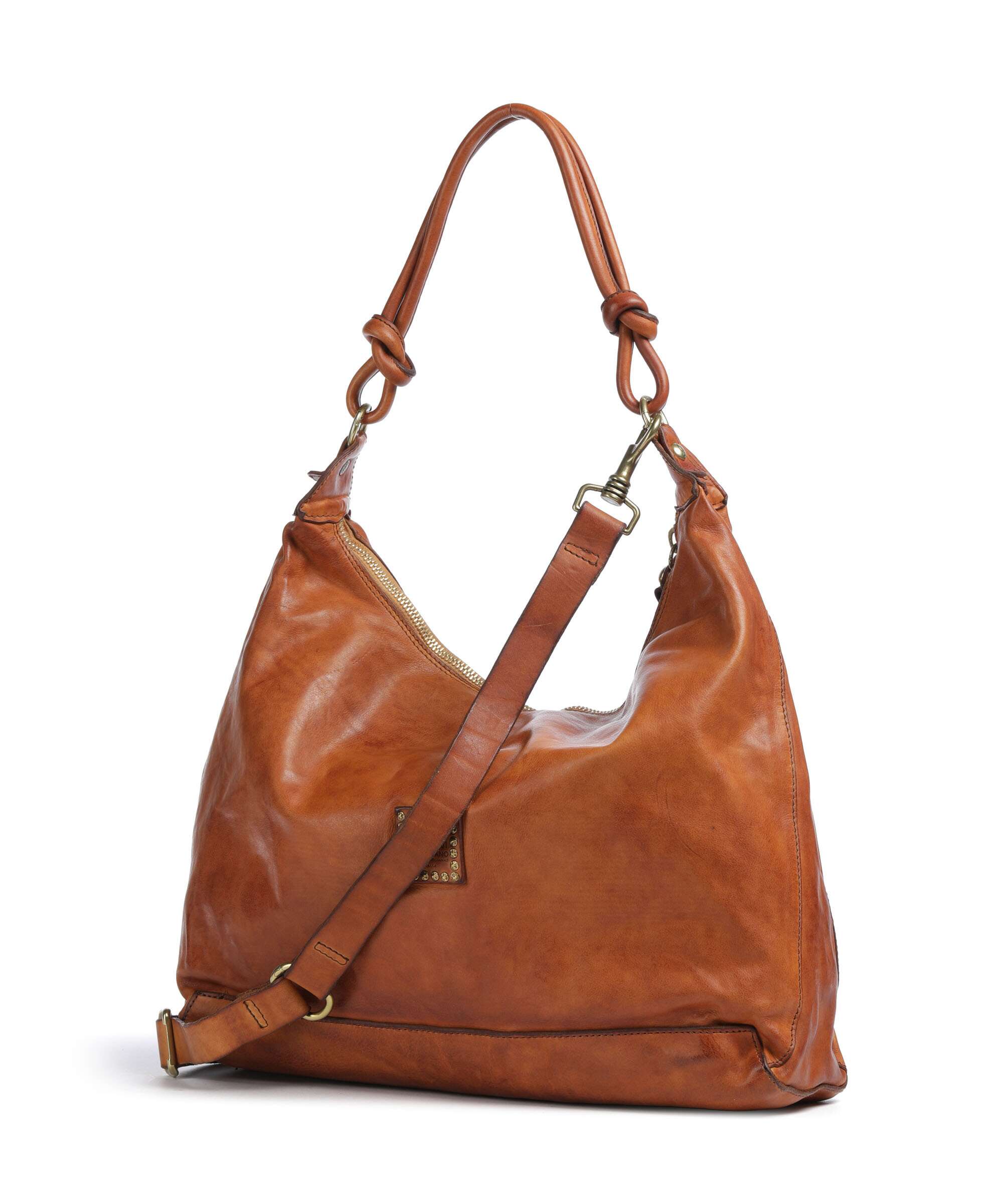 Campomaggi Hobo bag cognac