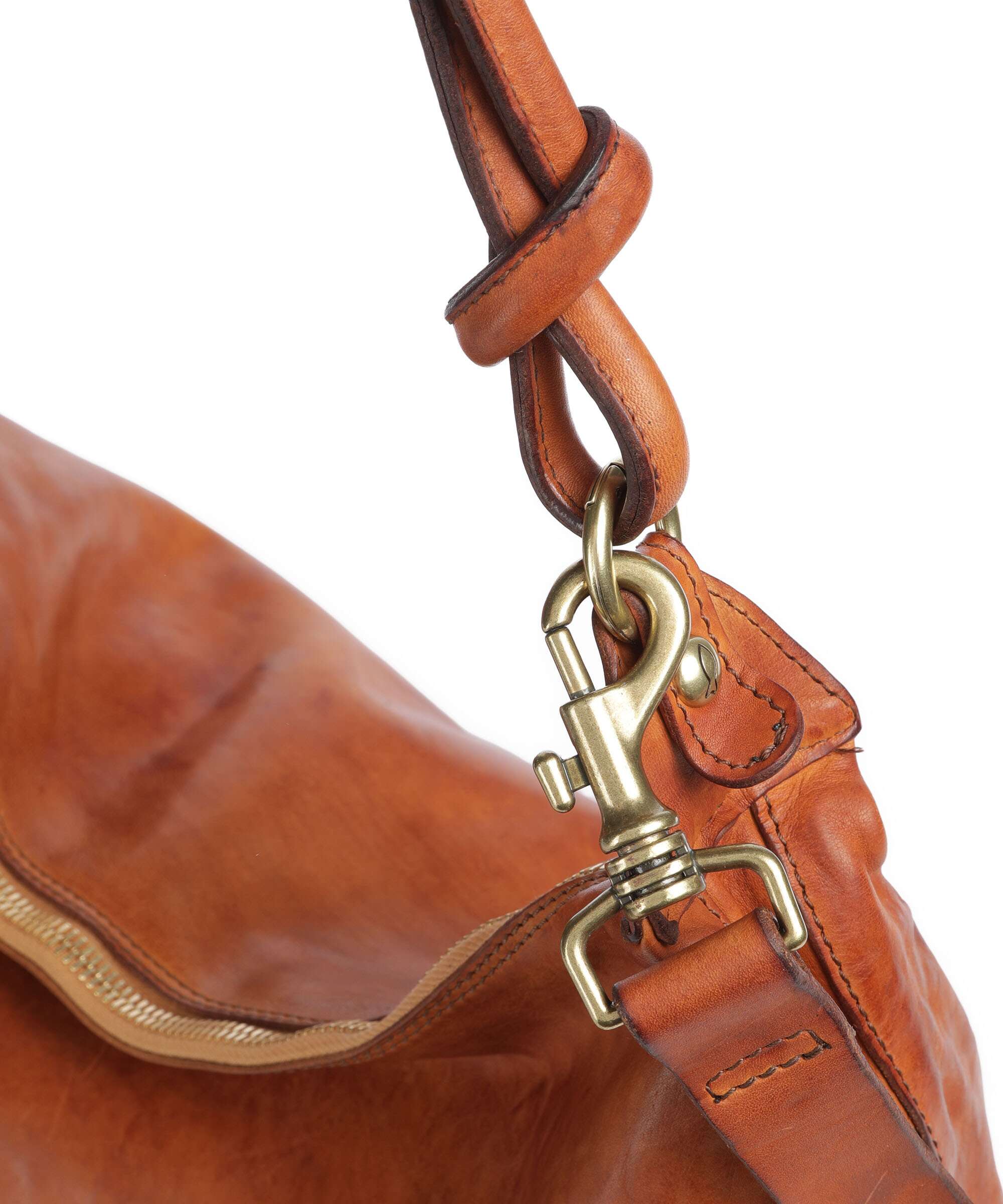 Campomaggi Hobo bag cognac