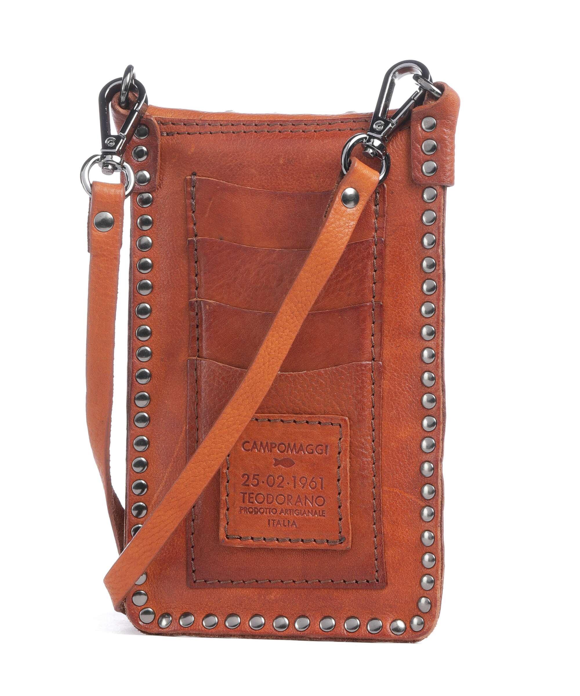 Campomaggi Phone bag cognac