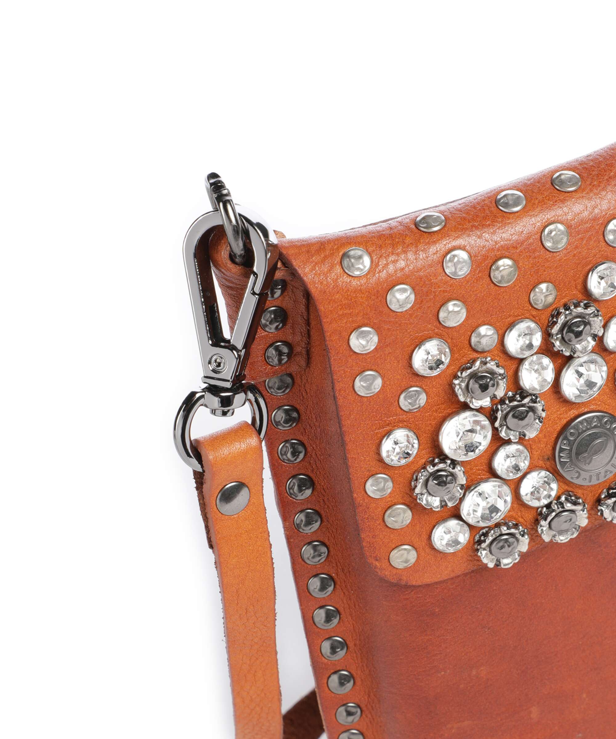 Campomaggi Phone bag cognac