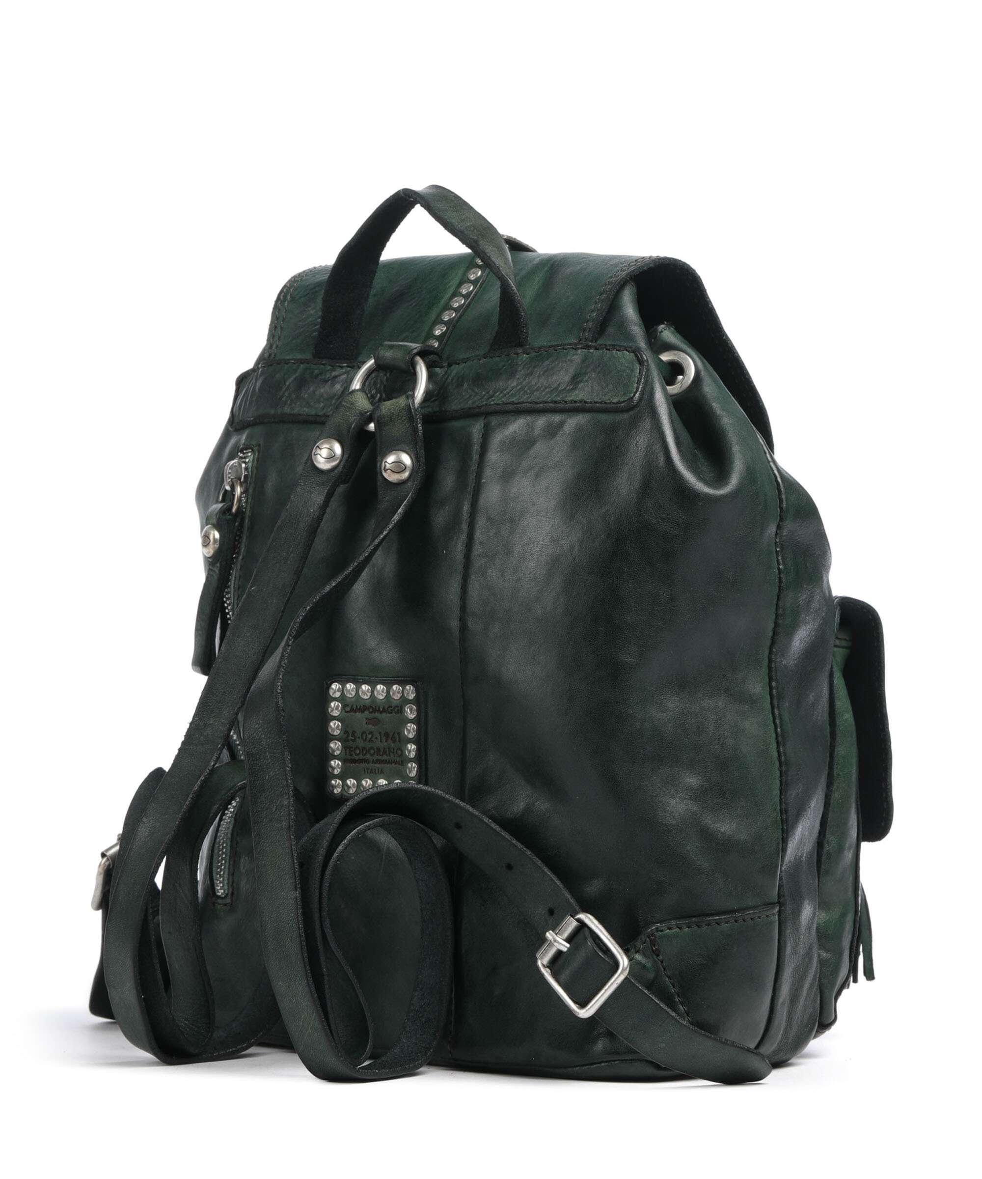 Campomaggi Backpack green bottle