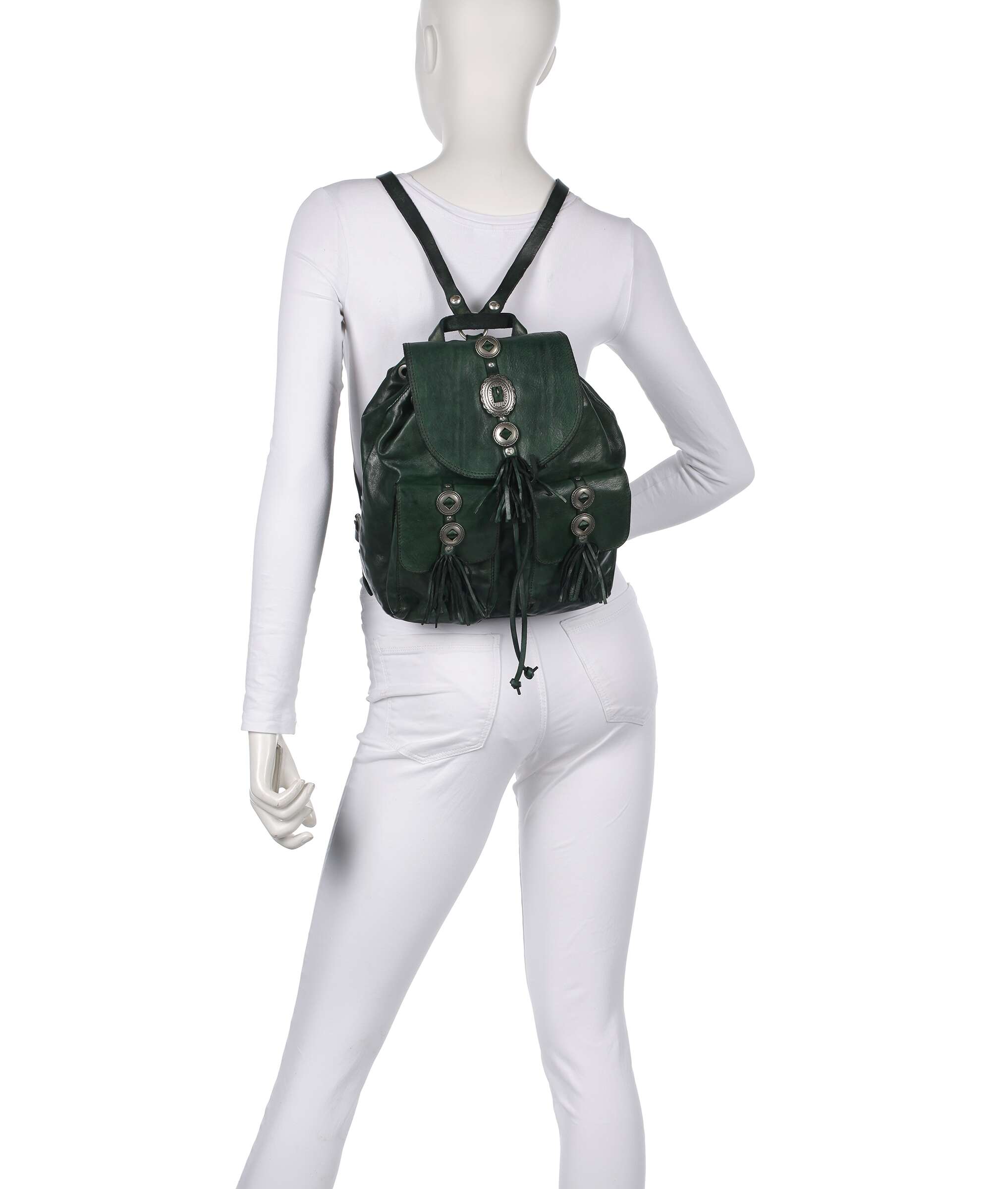 Campomaggi Backpack green bottle