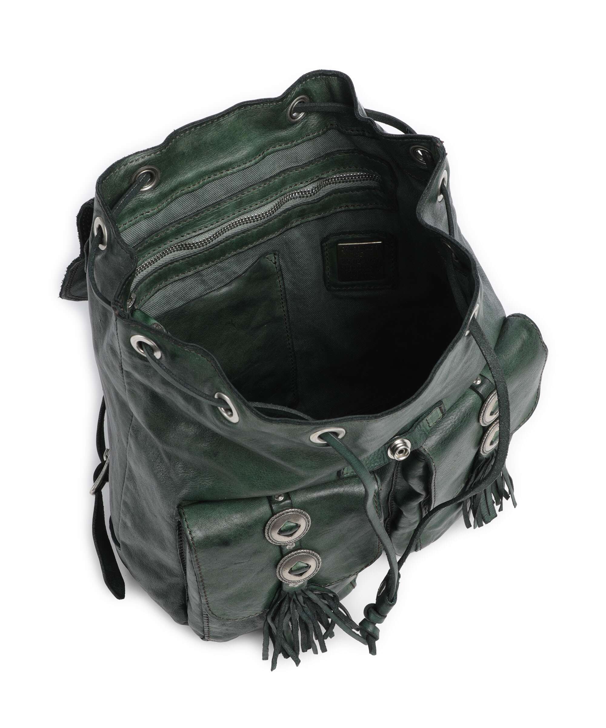 Campomaggi Backpack green bottle