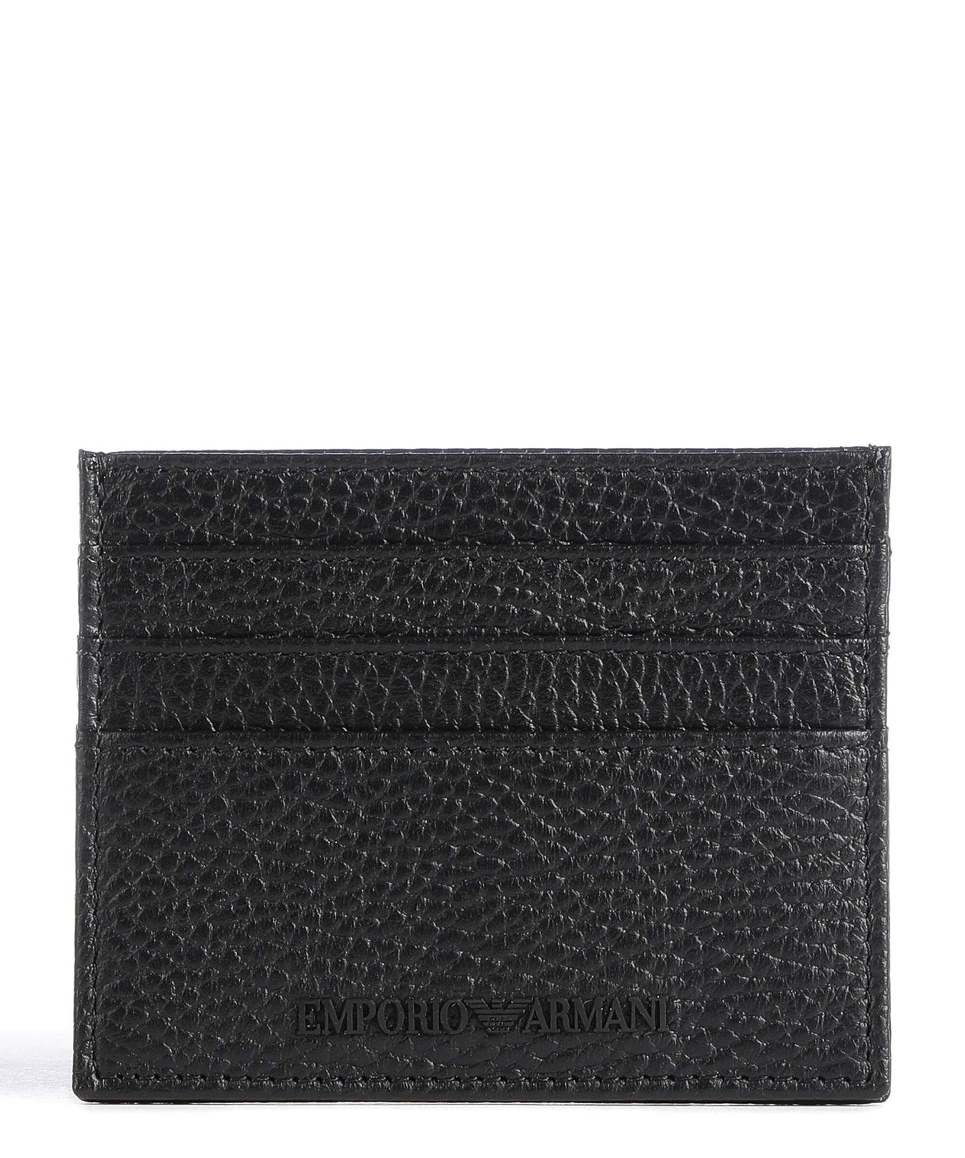 Emporio Armani Business Regenerated Credit card holder nero 