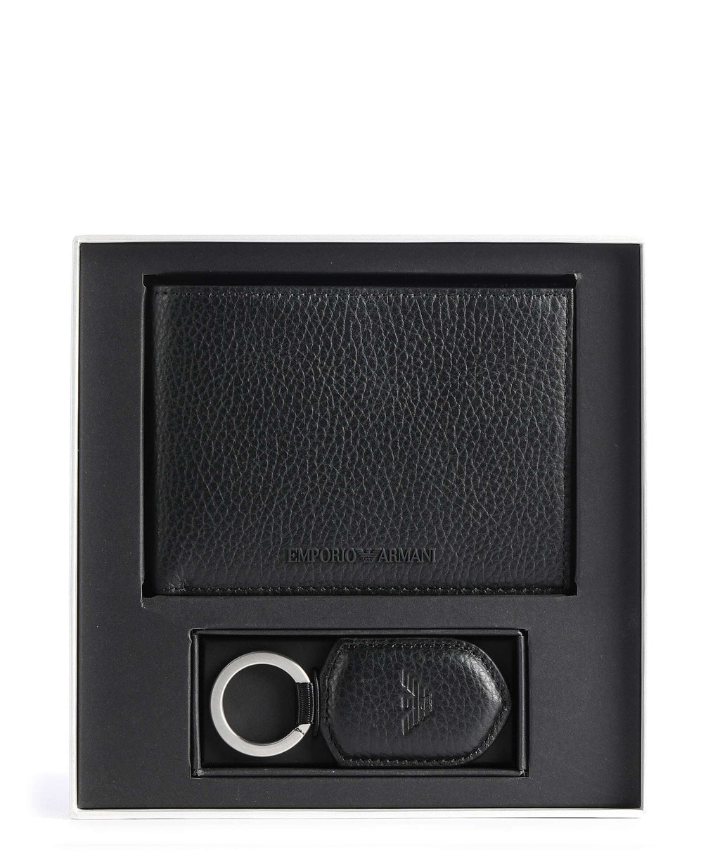Emporio Armani Business Regenerated Giftset Wallet black