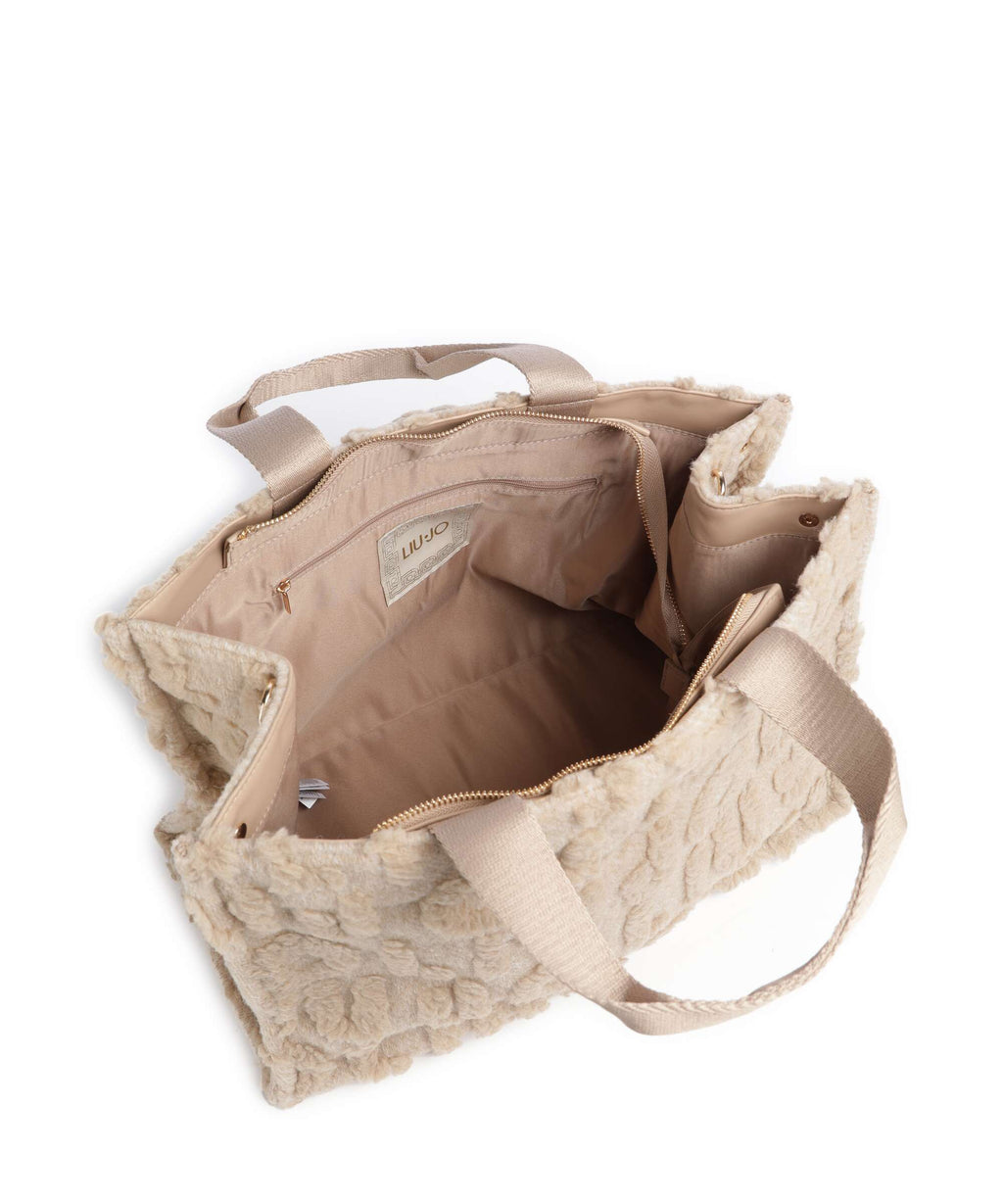 Liu Jo L Tote bag oat milk