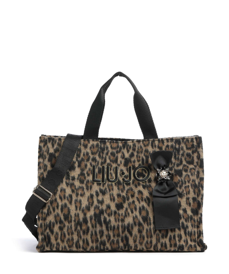 Liu Jo L Handbag brown animalier