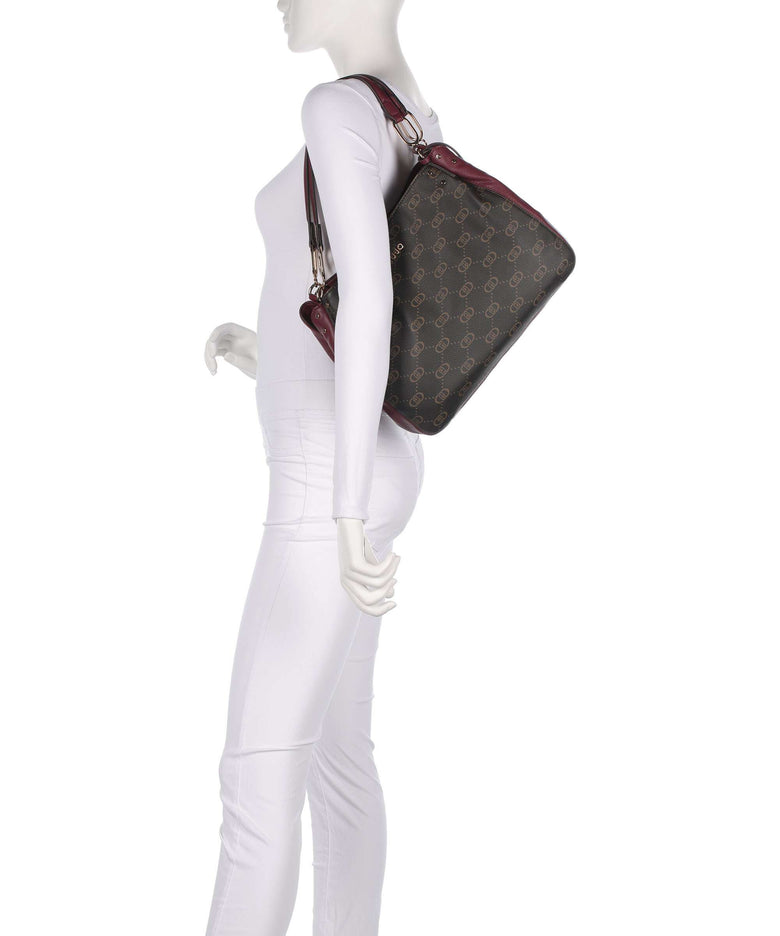 Liu Jo Cirry M Hobo bag red wine