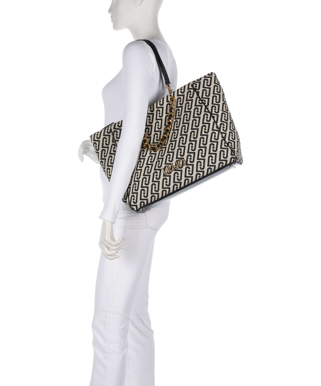 Liu Jo Shaula L Tote bag black/white
