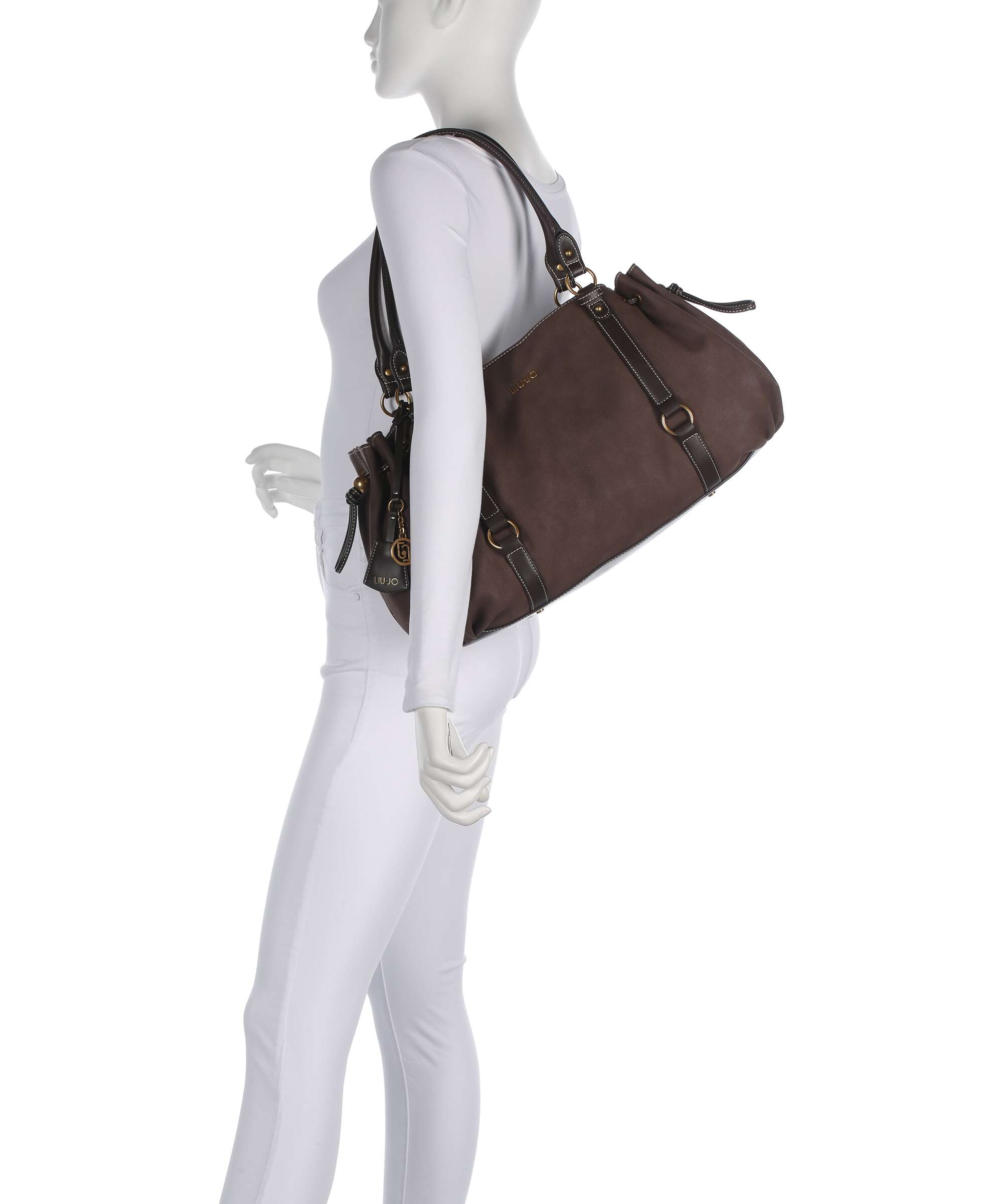 Liu Jo Ginesa L Hobo bag mocha