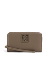 Armani Exchange Susie Soft Geldbörse dark taupe