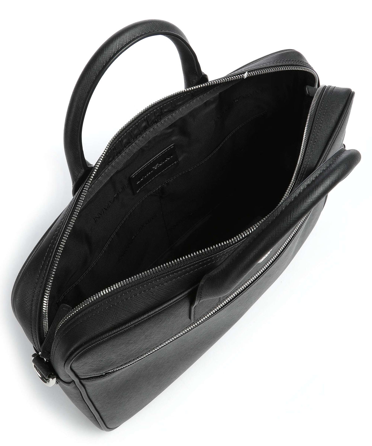 Emporio Armani Business Regenerated Briefcase black