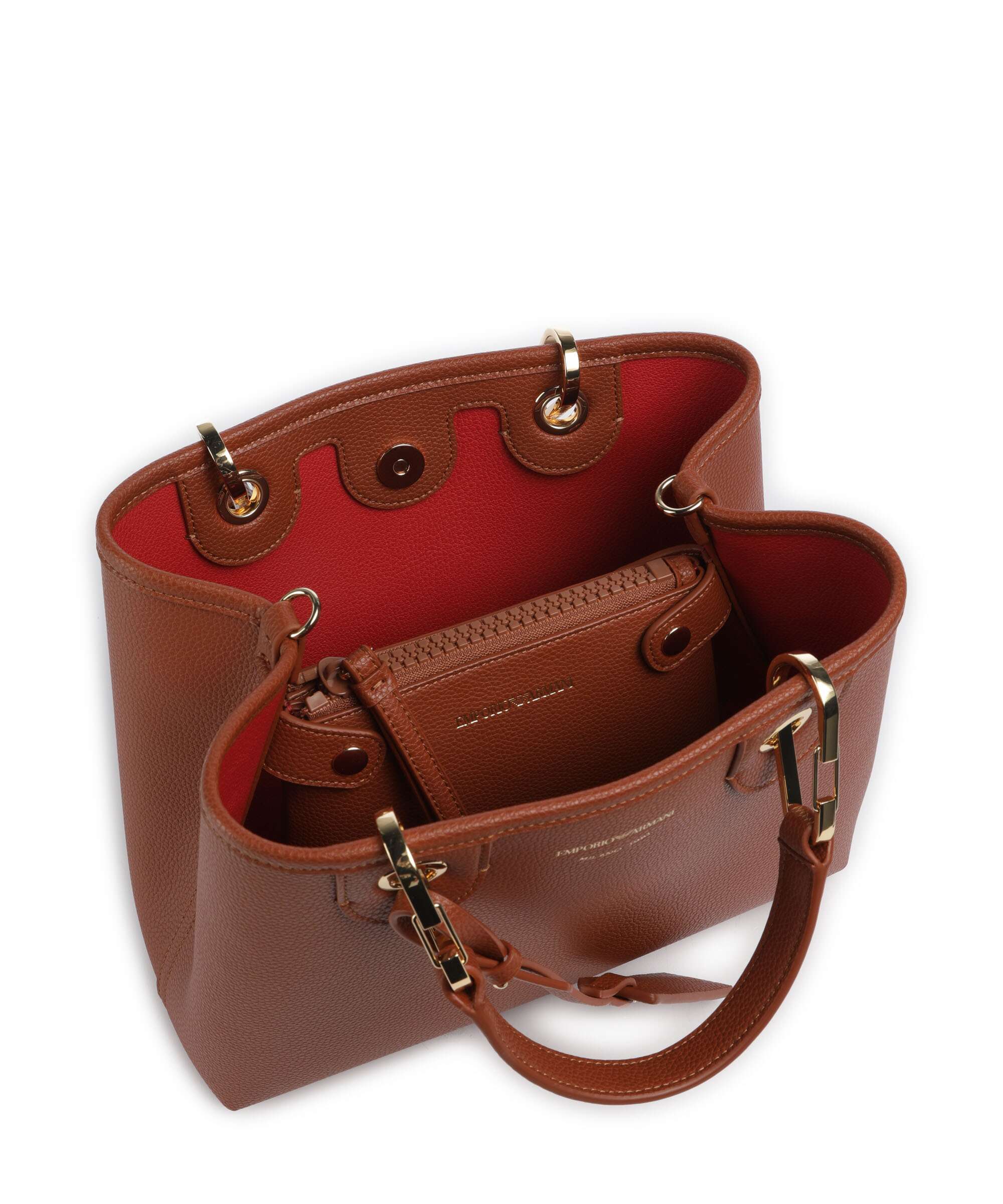 Emporio Armani My EA Handbag cuoio/rosso