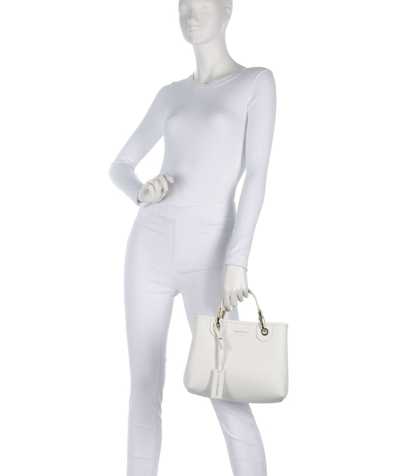 Emporio Armani My EA Handbag white/brown