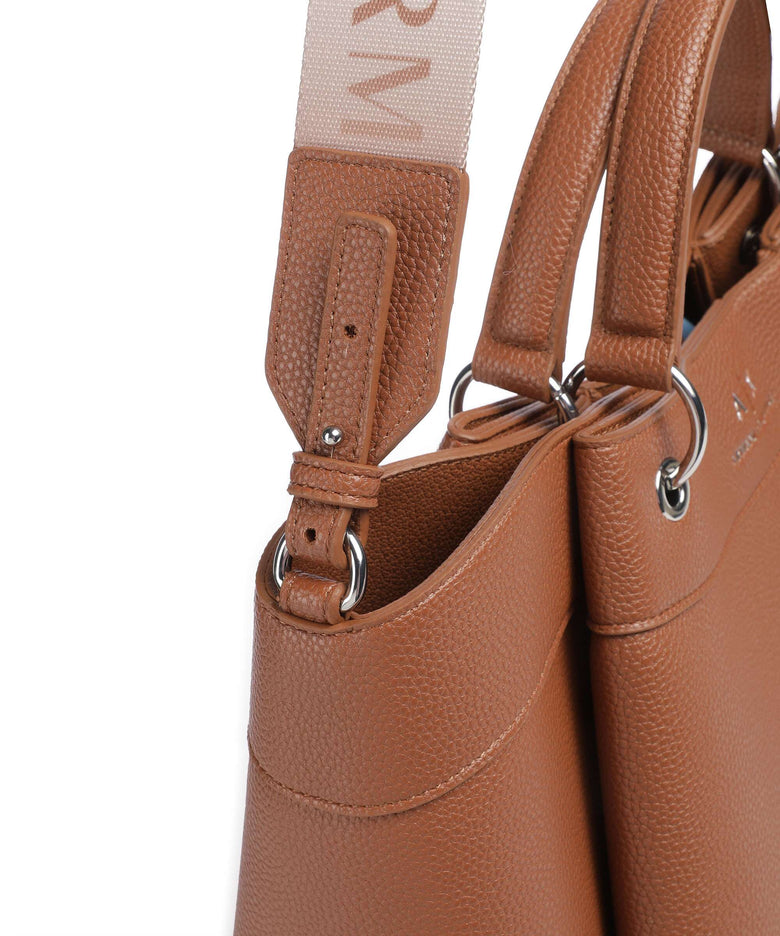 Armani Exchange Wave L Handbag whisky