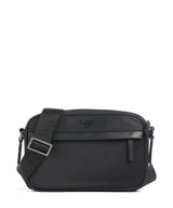 Emporio Armani Recycled Nylon Umhängetasche black beauty