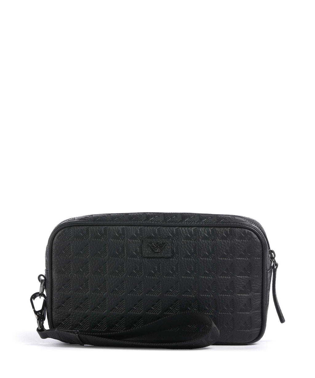 Emporio Armani New Minorca Toiletry bag black beauty
