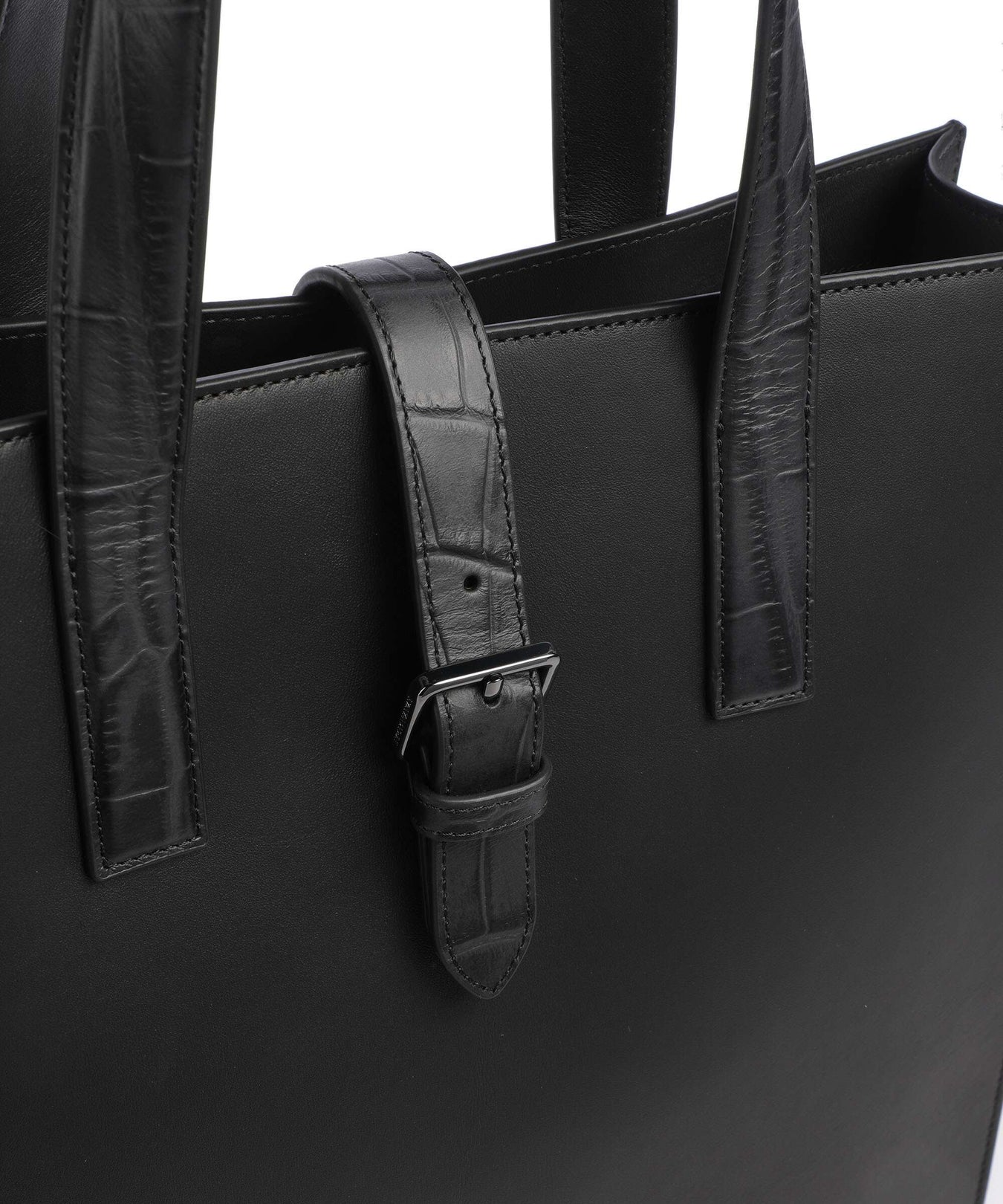 Emporio Armani Cocco Touch Handbag black beauty